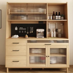 ركن قهوة خشب صلب أوروبي