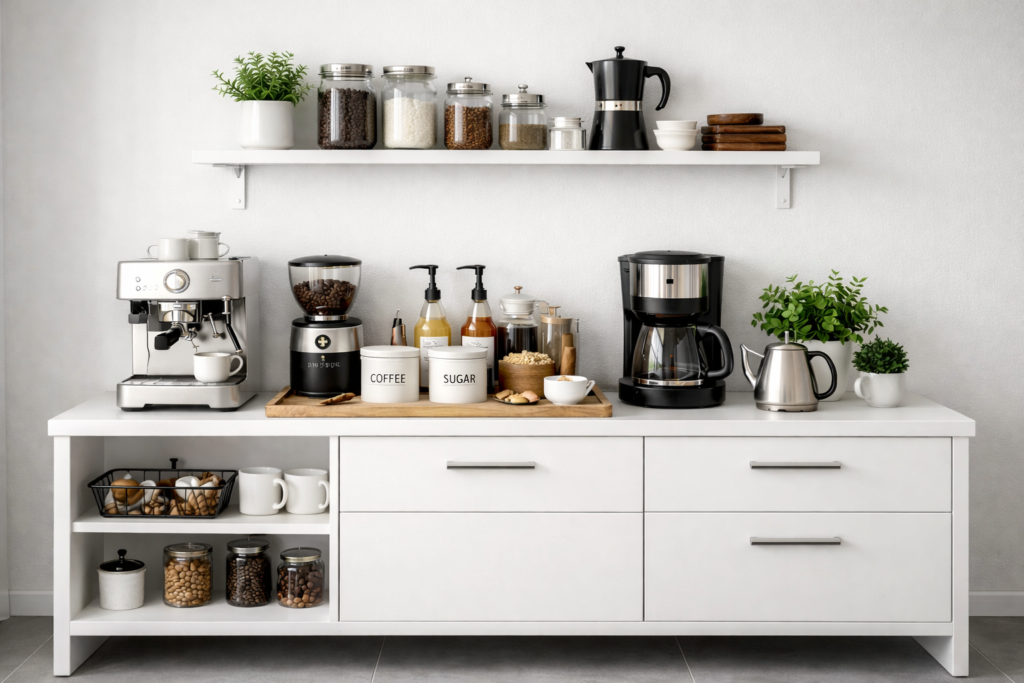 ركن قهوة مودرن