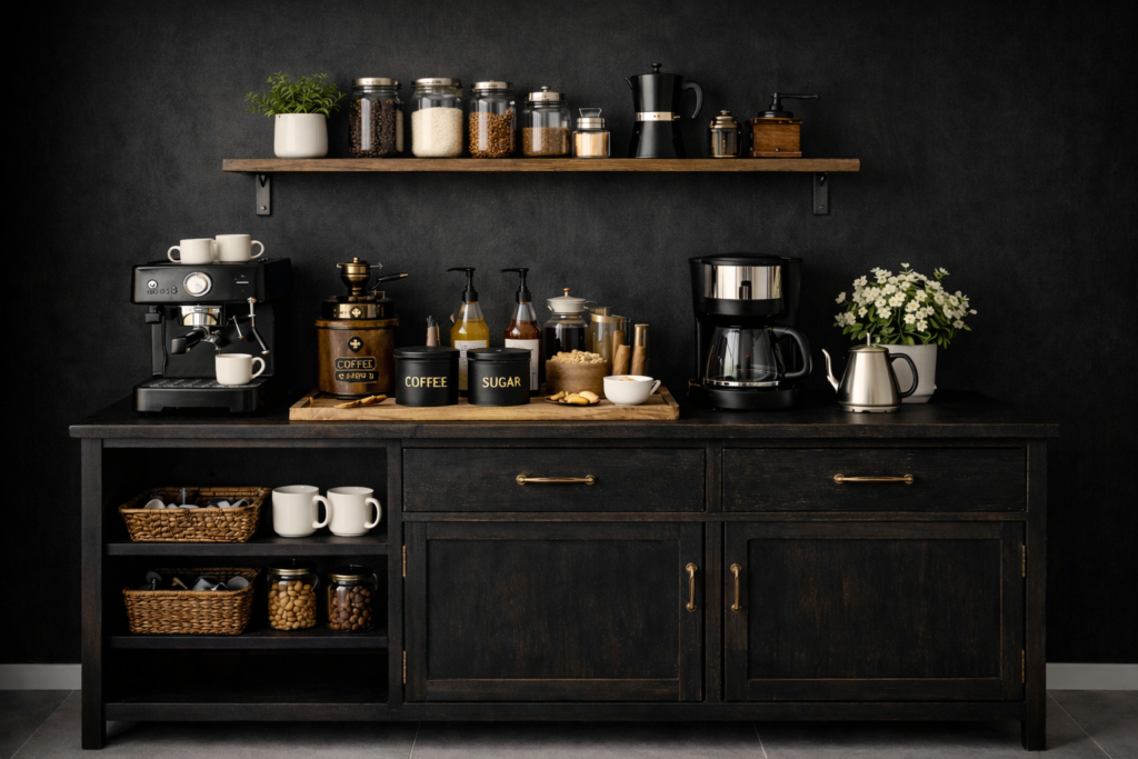 ركن قهوة فخم