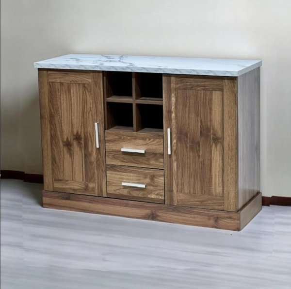 ركن قهوة خشبي مودرن